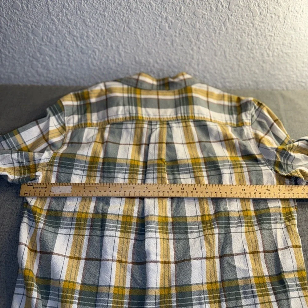 The North Face Hayden Pass 2.0 Plaid Button‎ Down Shirt Men's Large Cotton TNF